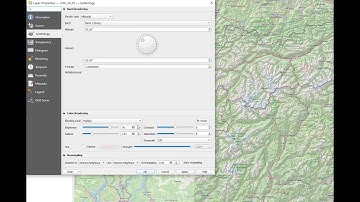 QGIS Map Visualisation - using Blending and Hillshade - 3 min video!