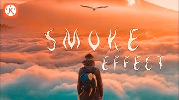 How to make simple text intro || Smoke effect Kinemaster editing