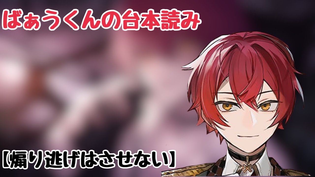 【女性向け台本/ばぁうくん】4.17 『煽り逃げはさせない』