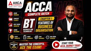 ACCA - BUSINESS TECHNOLOGY | KNOWLEDGE LEVEL PAPER 01 | THE BUSINESS ORGANISATION - LEC 04