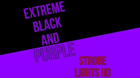 [1 Hour] Extreme Fast Purple Strobe Lights [SEIZURE WARNING]
