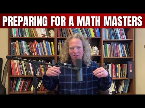 How To Prepare For A Masters In Mathematics