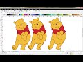 Vector Winnie The Pooh 8 #CorelDRAW