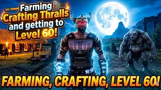 Conan Exiles ENHANCED | Day 7 | LEVEL 60, Crafting Thralls, & Maybe SNOW