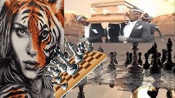 #chess How to trap Queen in chess /just 3 moves/win easily #chesspmrgame