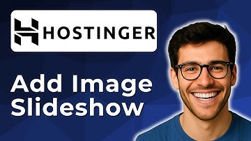 How to add image slideshow in Hostinger website builder [2025 Easy Guide]