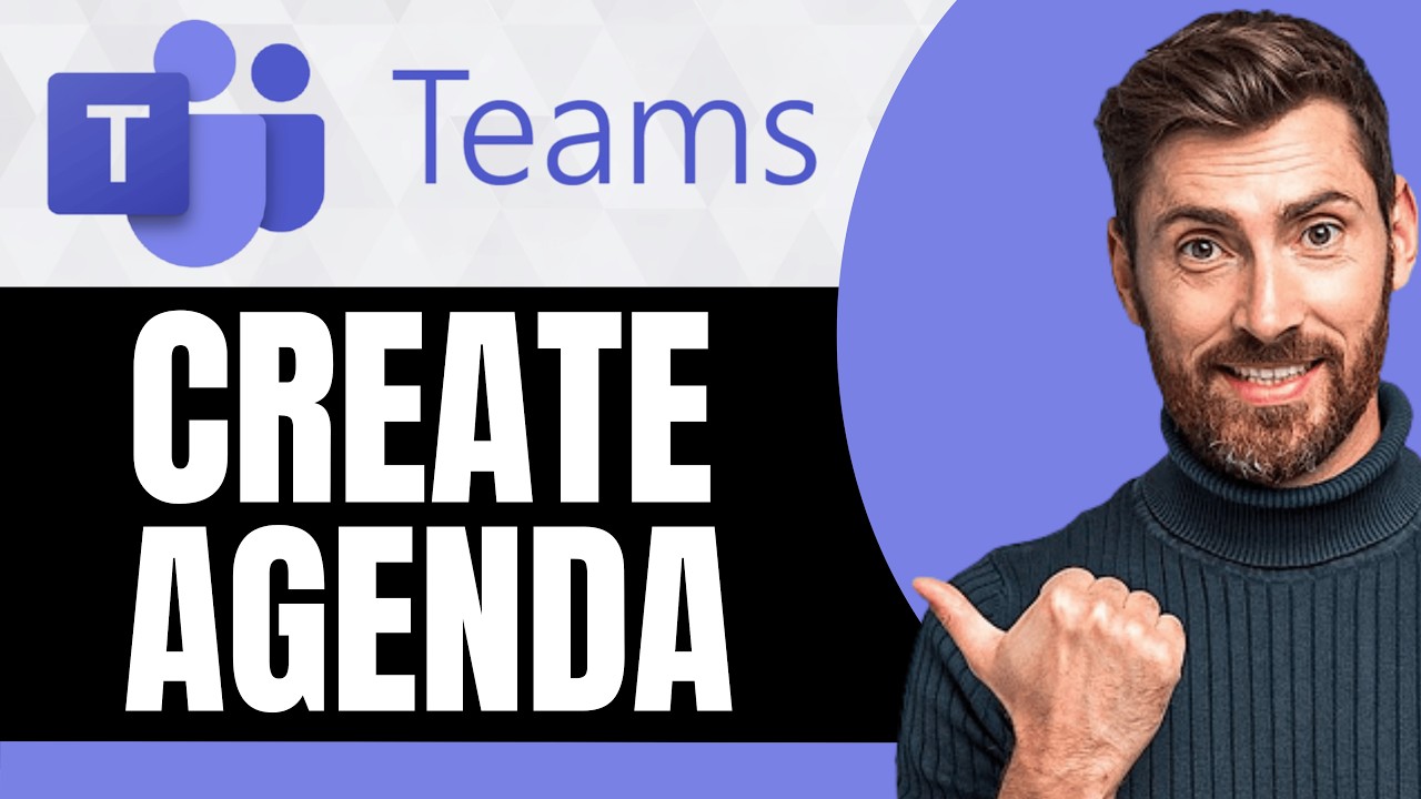 How to Create Meeting Agenda in Microsoft Teams [NEW 2026 Guide] - YouTube