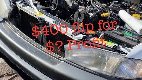FLIPPING AUCTION CAR FOR PROFIT:$400 Subaru Legacy Outback engine internals inspection gone wrong!!