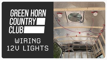 How to Install 12V LED Lights | Van Electrics | DIY Sprinter Van Conversion UK