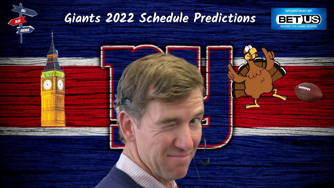 New York Giants 2022 Schedule Predictions | Daniel Jones | Saquon Barkley | 2022 Schedule | NFL