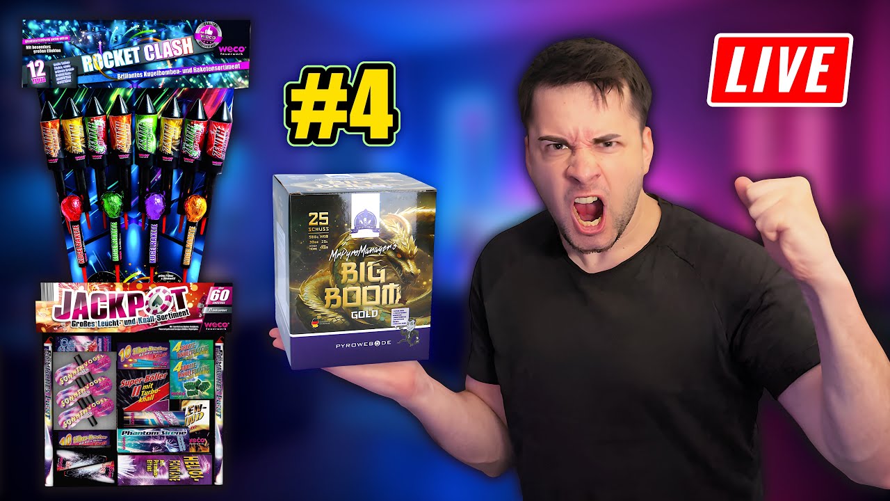 [🔴LIVE] PYRO-STREAM 1. SEPTEMBER! 🧨💥 BEGINN DER HEIßEN PHASE 🔥🔥🔥 - YouTube