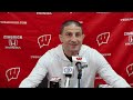 Chris Bono Media Conference || Wisconsin Wrestling || Feb. 6, 2024