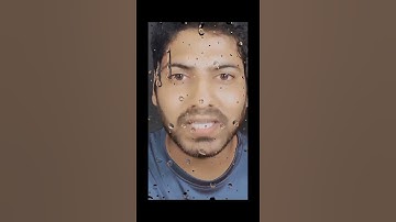 Rain Drop editing status black screen effect status editing