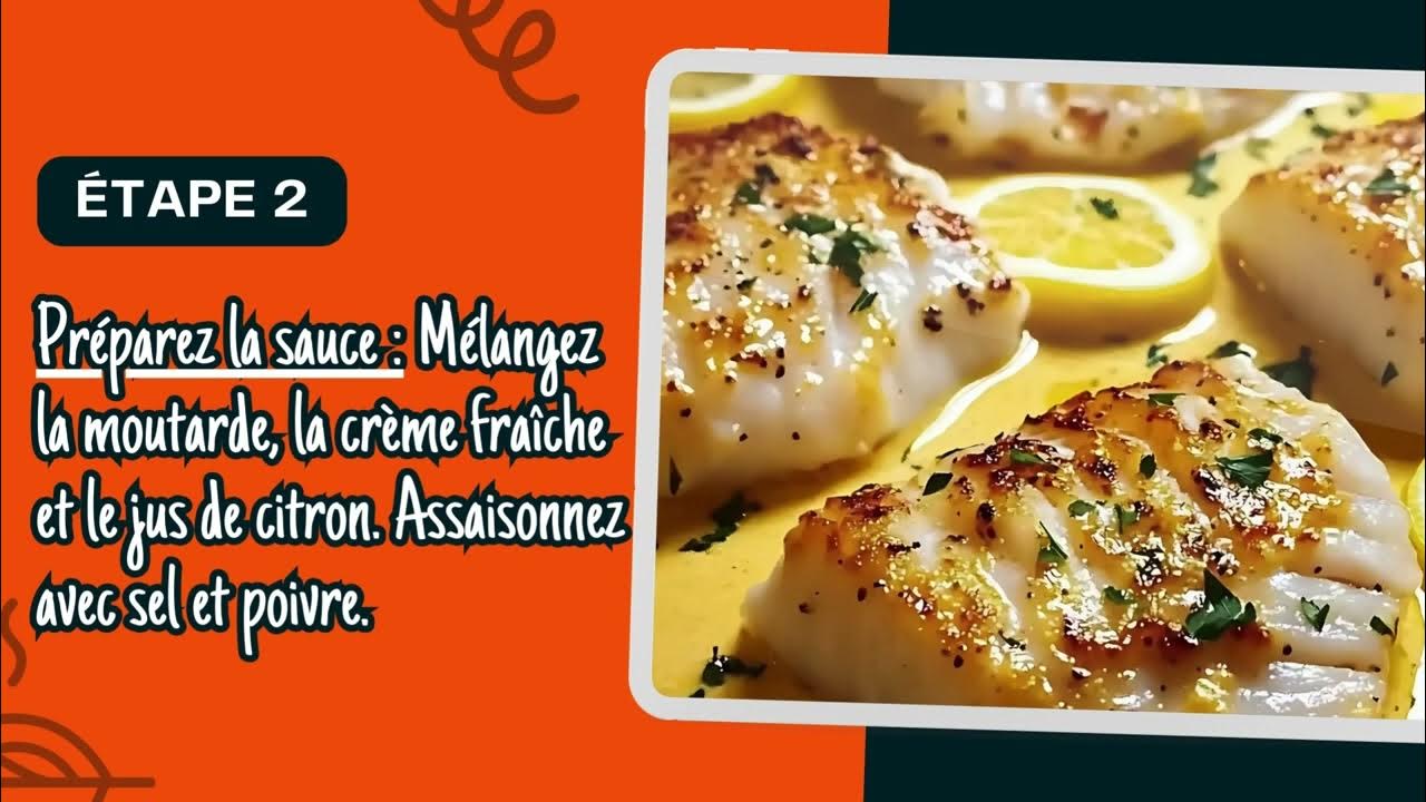 Cabillaud Au Four Moutarde Et Creme Citronnée Comment Préparer un Cabillaud au Four à la Moutarde et Crème Citronnée