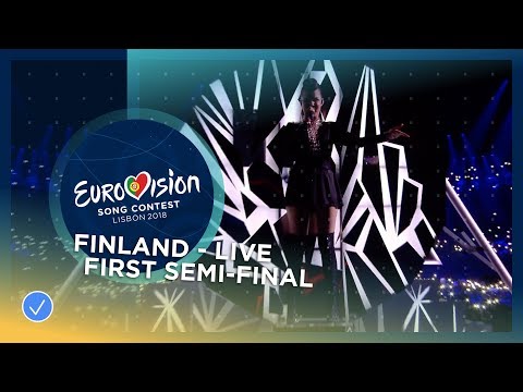 Saara Aalto - Monsters - Finland - LIVE - First Semi-Final - Eurovision 2018