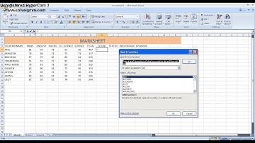 MS EXCEL 2007 HINDI TUTORIAL PART 8