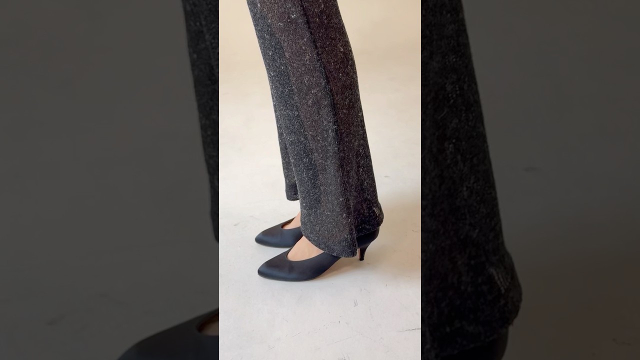 Yves Saint Laurent Satin Pumps