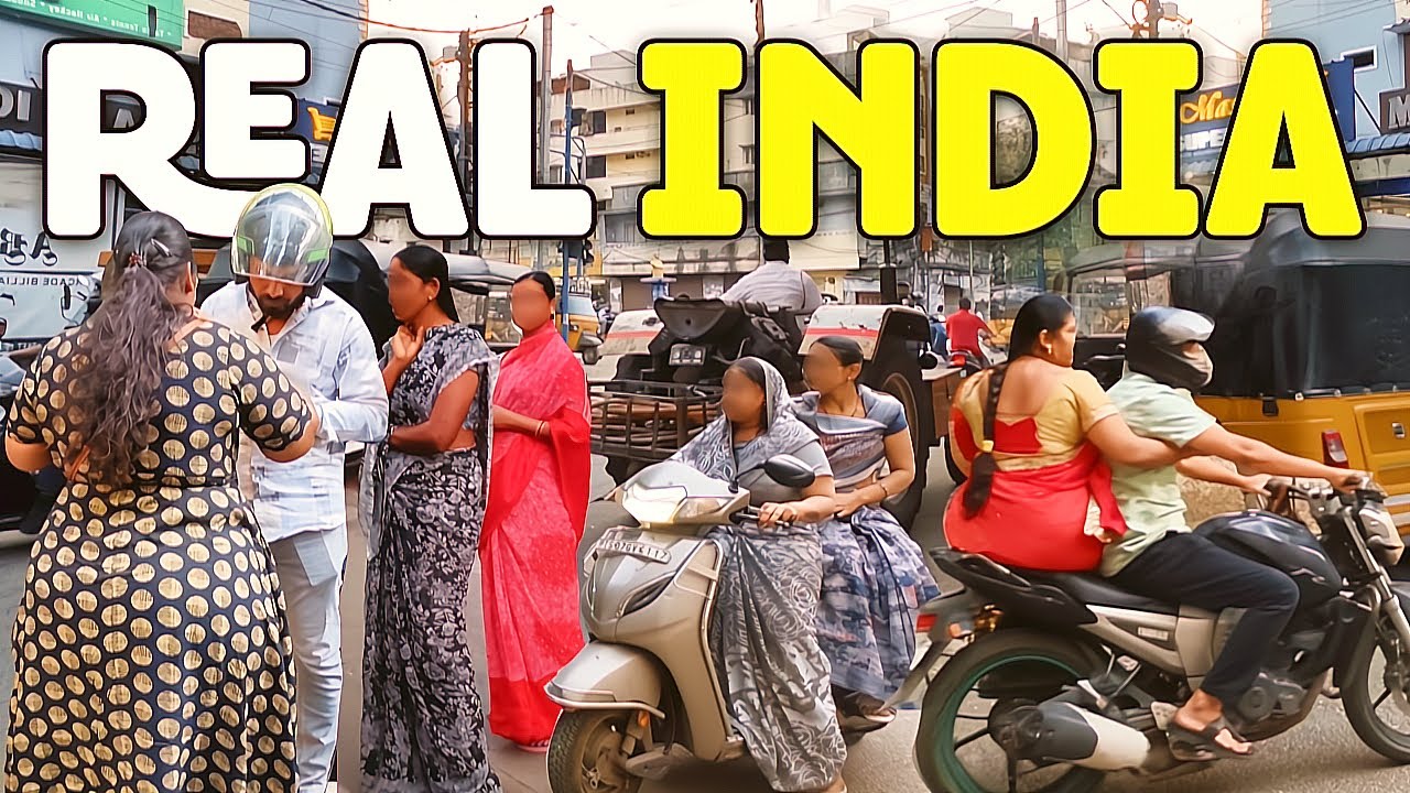 Что на самом деле происходит в ИНДИИ? 🇮🇳 Уличное приключение в формате 4K