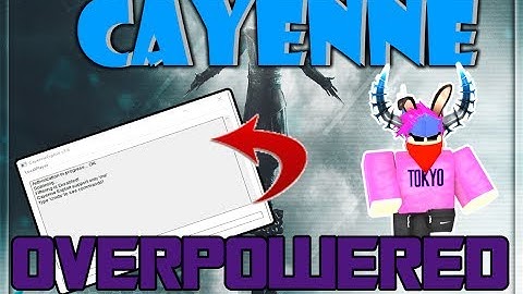 [PATCHED] ROBLOX EXPLOIT: Cayenne V3.6 [90+ COMMANDS] [KICK, CHANGESTAT & MUCH MORE][LIT COMMANDS!]