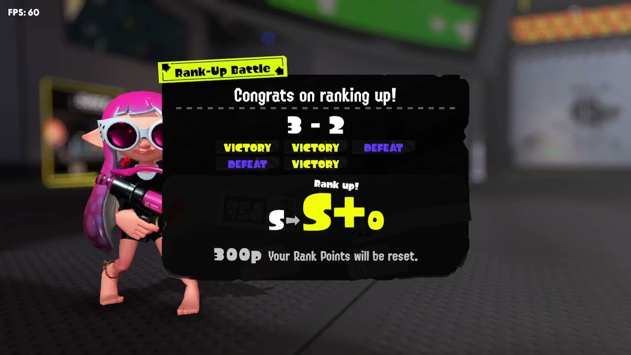 Rank up battle successful but barely