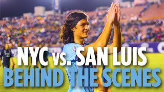 New York City FC Face Club Atletico de San Luis in Friendly