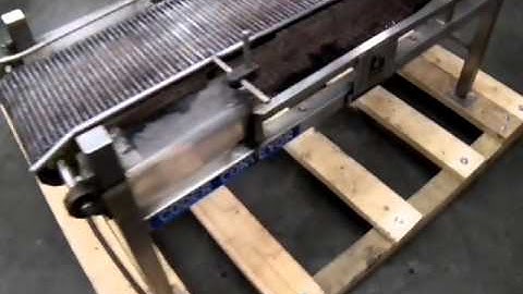 DSCF4161 - Belt conveyor - Sigma Packaging - Walk around video