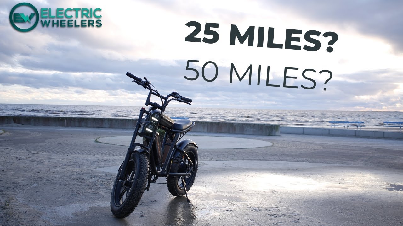 Powerful and Versatile Electric Moped - The Engwe M20 — Eightify