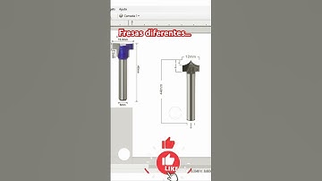 Como cadastrar fresas em formatos diferentes no ASPIRE Cnc.
