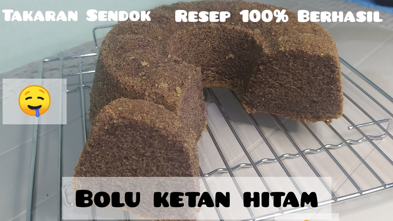 Resep Bolu Ketan Hitam Super Lembut Anti Gagal Bisa Untuk Dijual Lagi