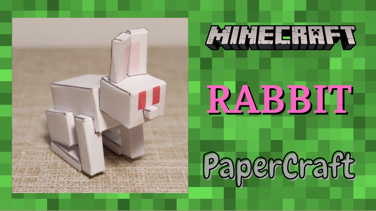 DIY Minecraft - Steve e Creeper papercraft automato! Modelo 3D 