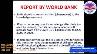 SVSSS XII Economics - 5.2 - Human Capital