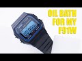 Casio F91W Hydro Mod - Filling My Watch With Tinted Oil