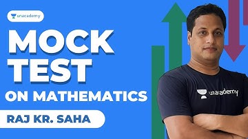 Mega Mock Test on Mathematics | Raj Kr. Saha | WBPSC Simplified
