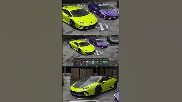 Lamborghini cars in 3D Changer #carwraps