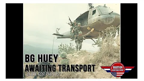 Aviation Heritage Park Huey Ready for Transport