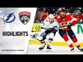 Lightning @ Panthers 10/05/19 Highlights