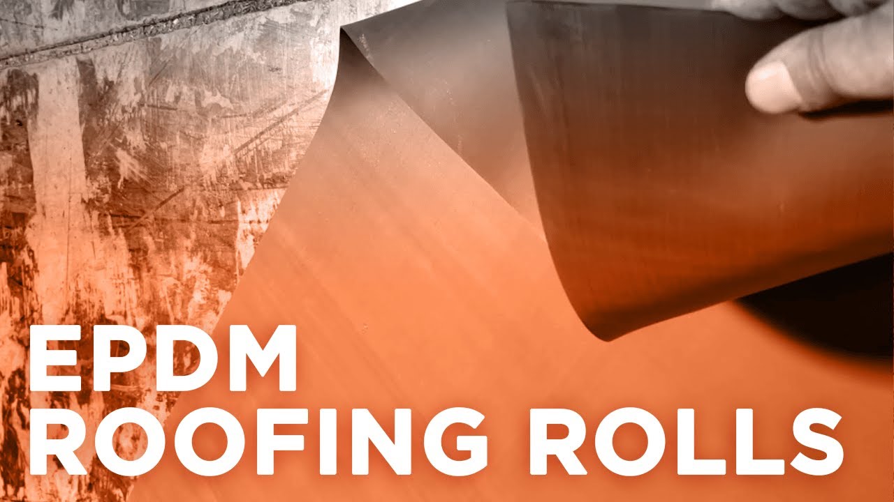 EPDM Roofing Rolls YouTube