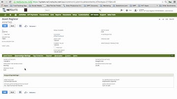 AVT Fixed Assets for NetSuite