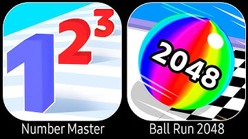 Number Master VS Ball Run 2048 - All Levels Gameplay Android iOS Ep 7