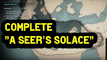 Complete "A Seer’s Solace" (Family Matters) Assassin