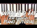🎹What'd I say (Ray Charles) - Tuto piano fun de Rhythm 'n' Blues / Soul