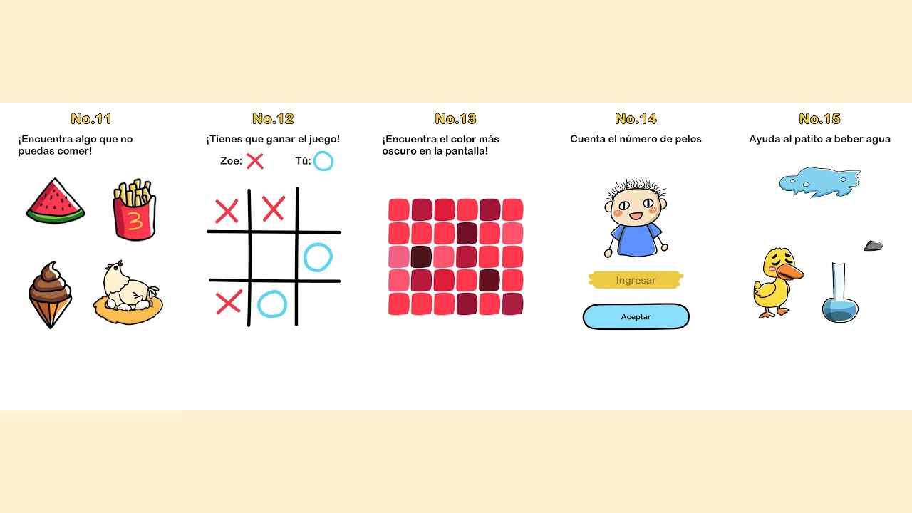 Brain Out Nivel 11 12 13 14 15 YouTube