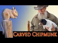 Carving a Chipmunk Walking Stick and Preparing for Winter