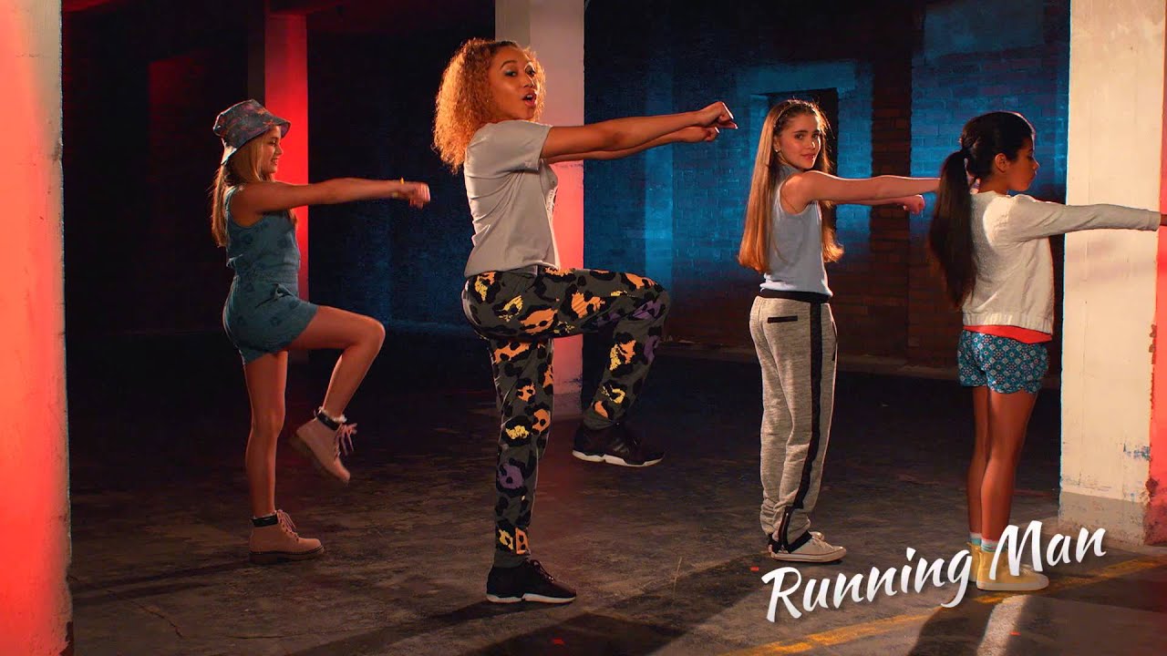 ClaireaBella Girls Running Man Dance Tutorial - YouTube