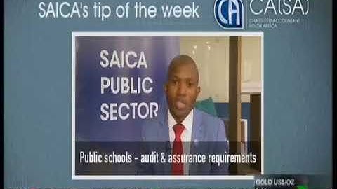 SAICA Audit and assurance requirements for public schools