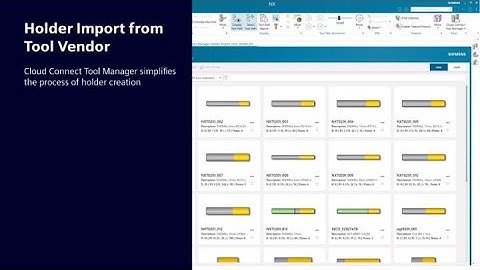 Holder Import from Vendor in NX CAM