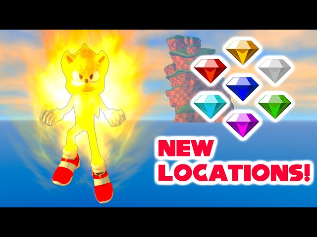 Unlock Silver FAST, Chaos Emerald Locations + SUPER SONIC