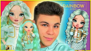 МЯТНАЯ НИМФА... Daphne Minton 3 серия Rainbow High, базовая Рейнбоу Хай Дафна Минтон в Versace