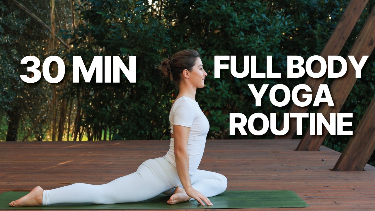30 Min Yoga Routine | Full Body Yoga Flow For Strength & Flexibility