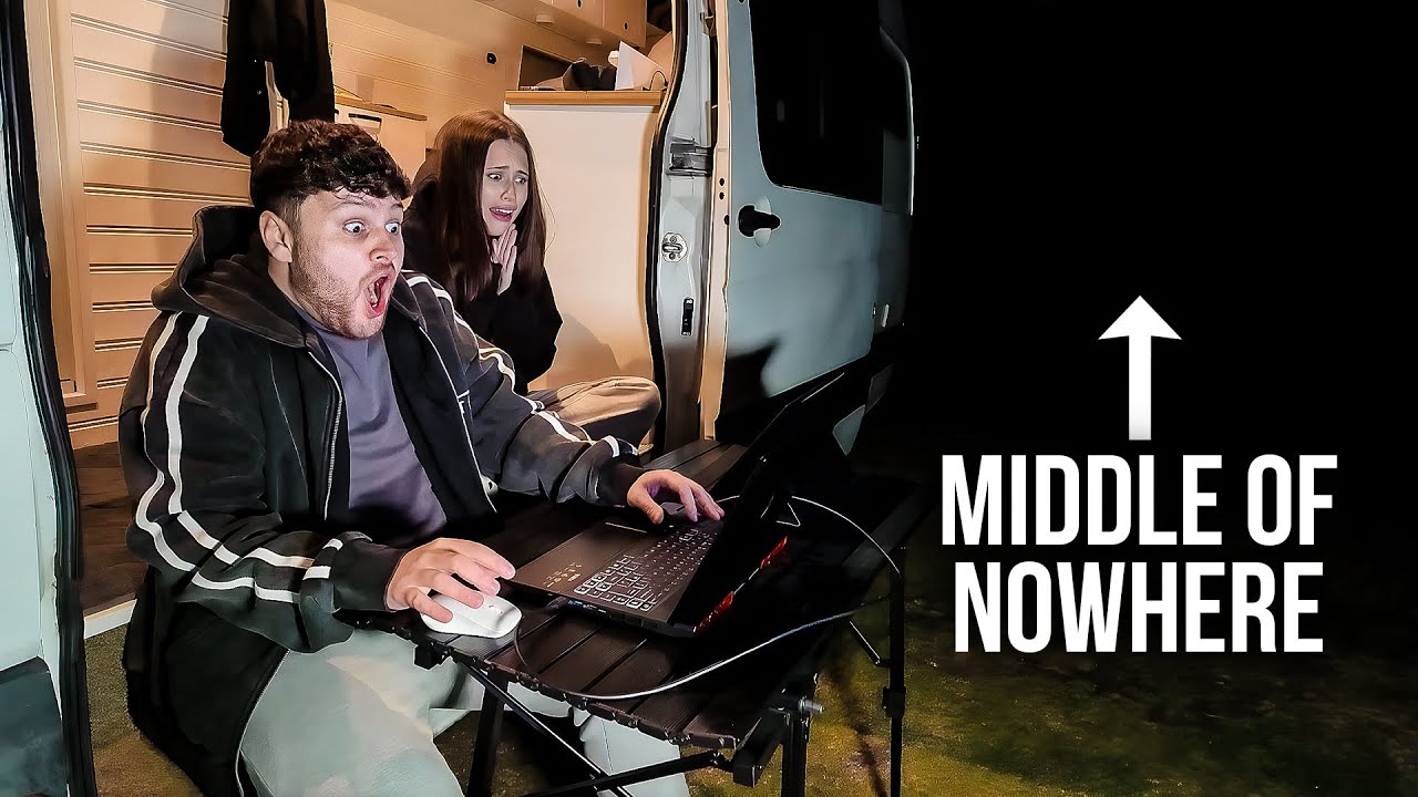 Vanlife Camping & Playing Scary Games Was A Bad Idea...